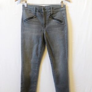 Joe’s Jeans gray skinny denim
